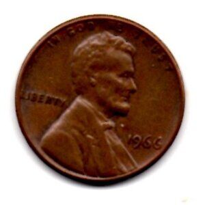 1966 P Lincoln Cent - Estate Coinage